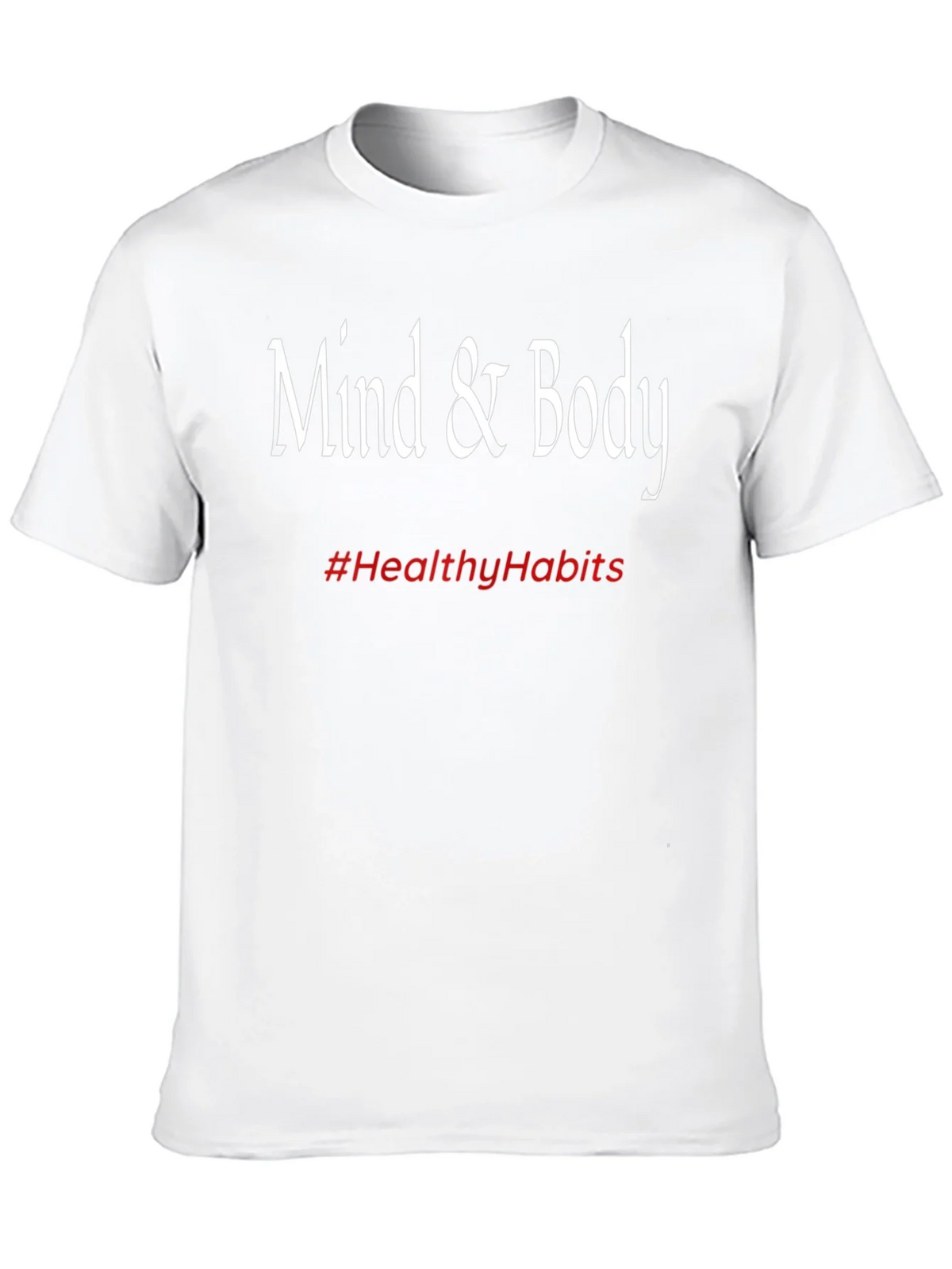 Mind & Body Tee - Healthy Habits Black T-Shirt product image 9