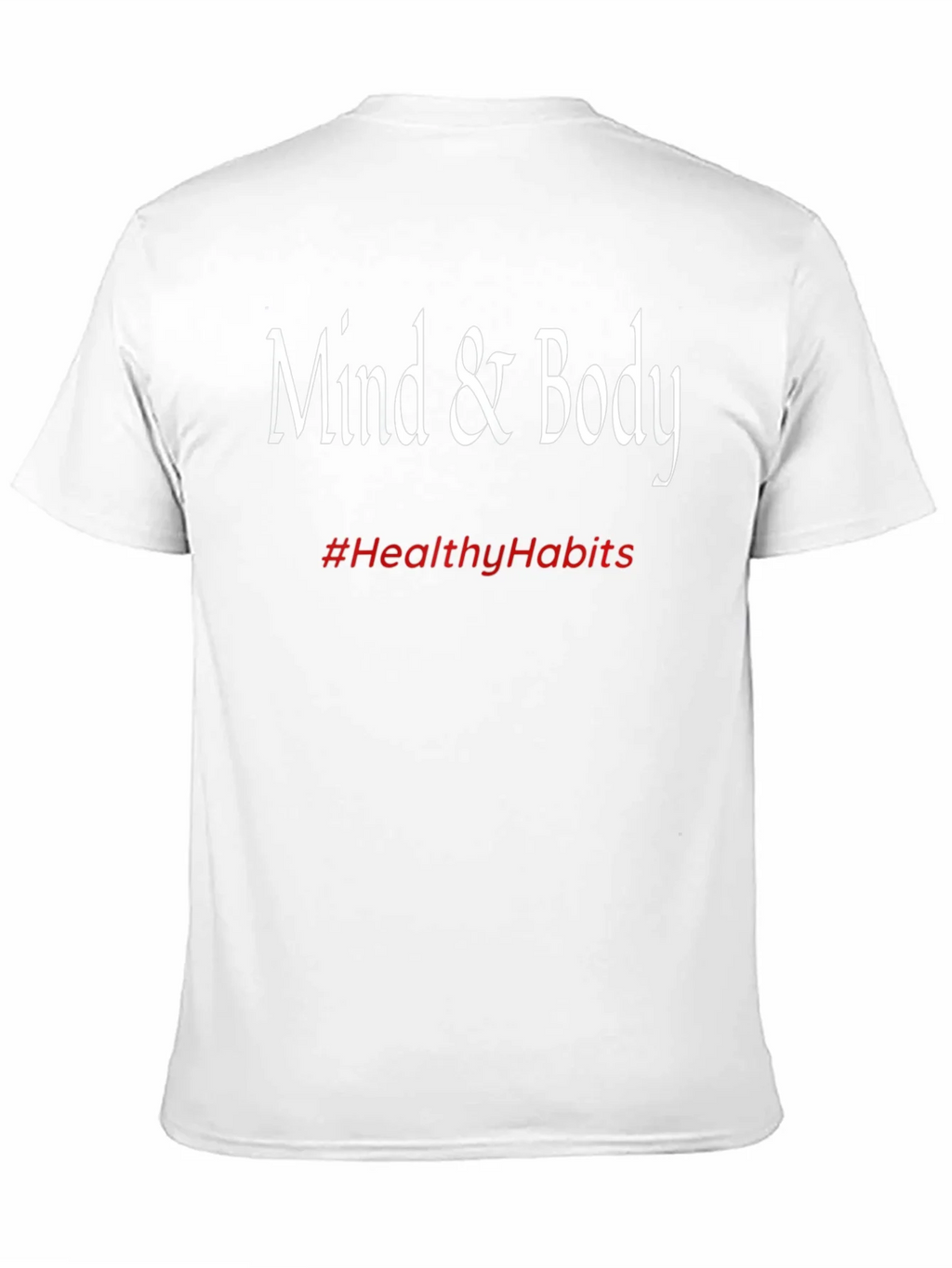 Mind & Body Tee - Healthy Habits Black T-Shirt product image 10