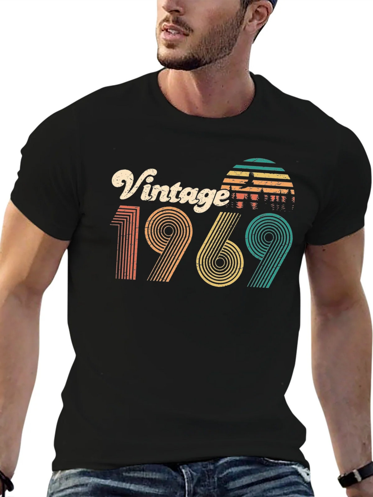 Vintage 1969 Graphic Tee - Retro Style product image 3