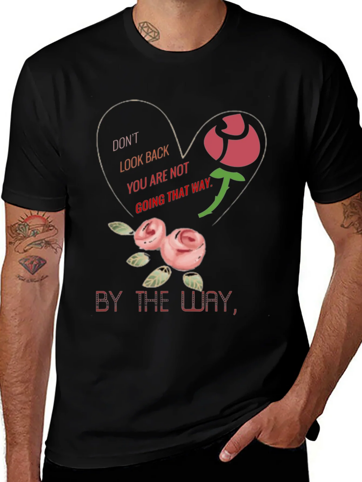 Dont Look Back Graphic Tee product image 1