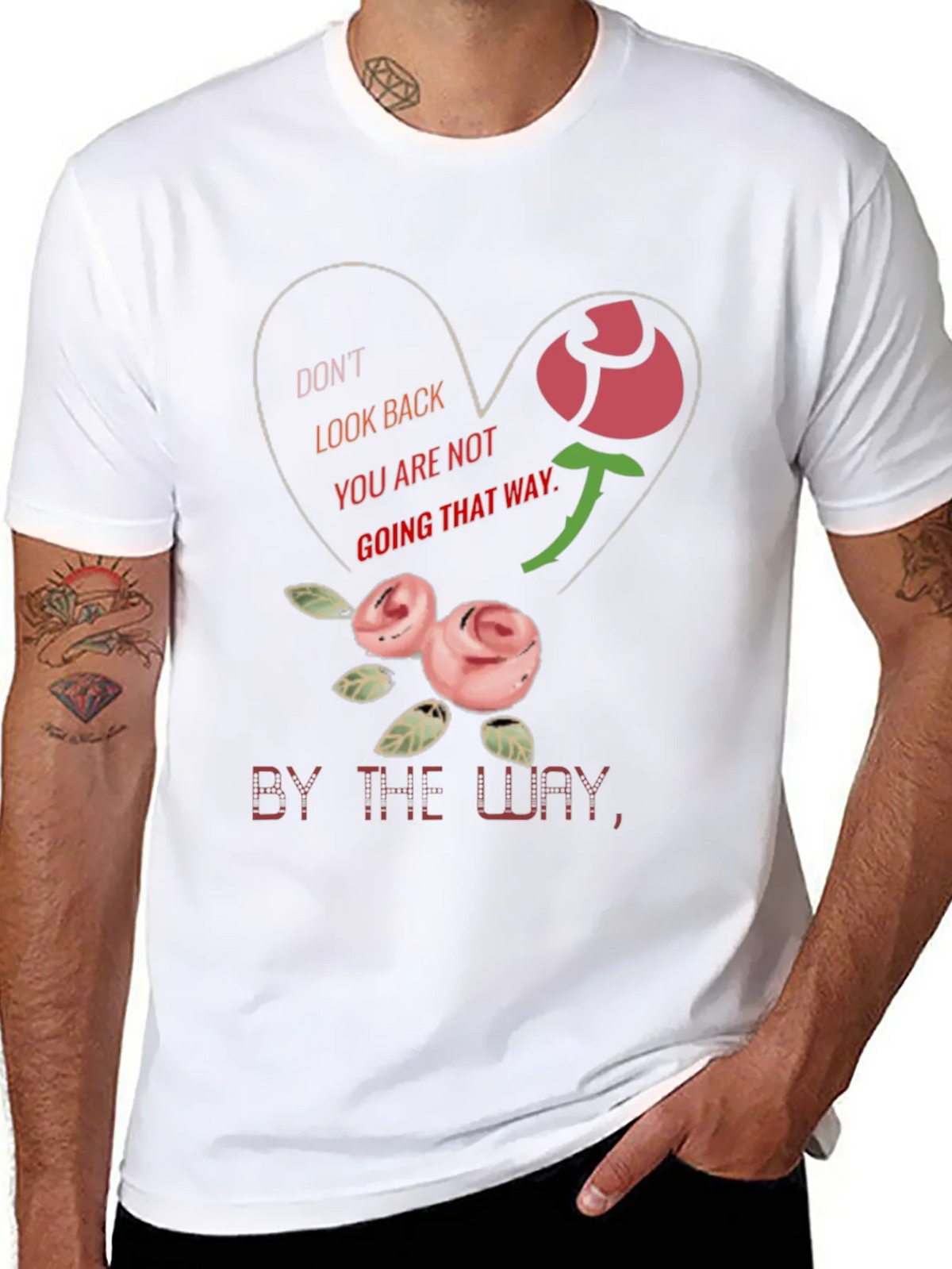 Dont Look Back Graphic Tee product image 4