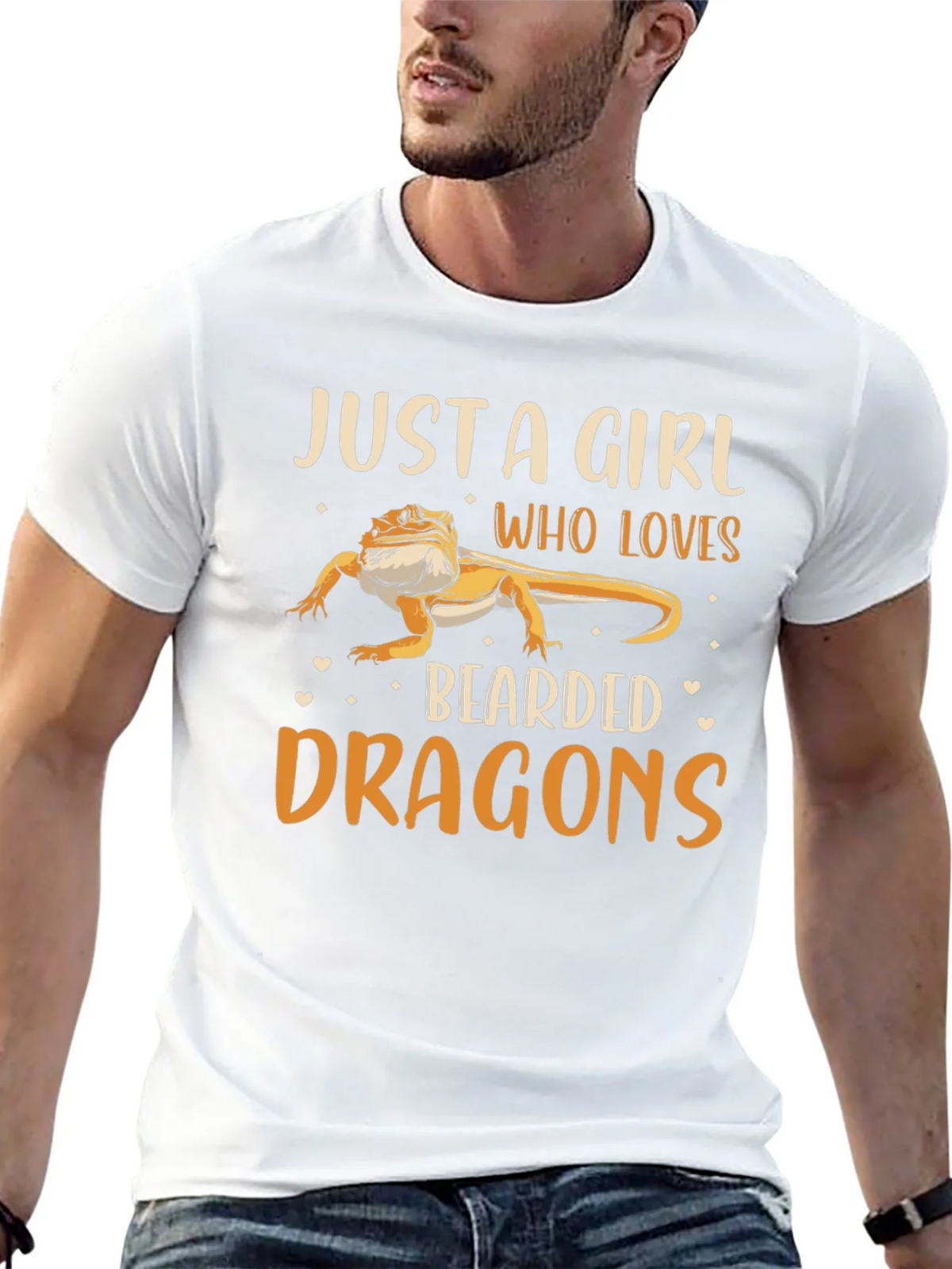 Bearded Dragon Lover Graphic T-Shirt product image 12