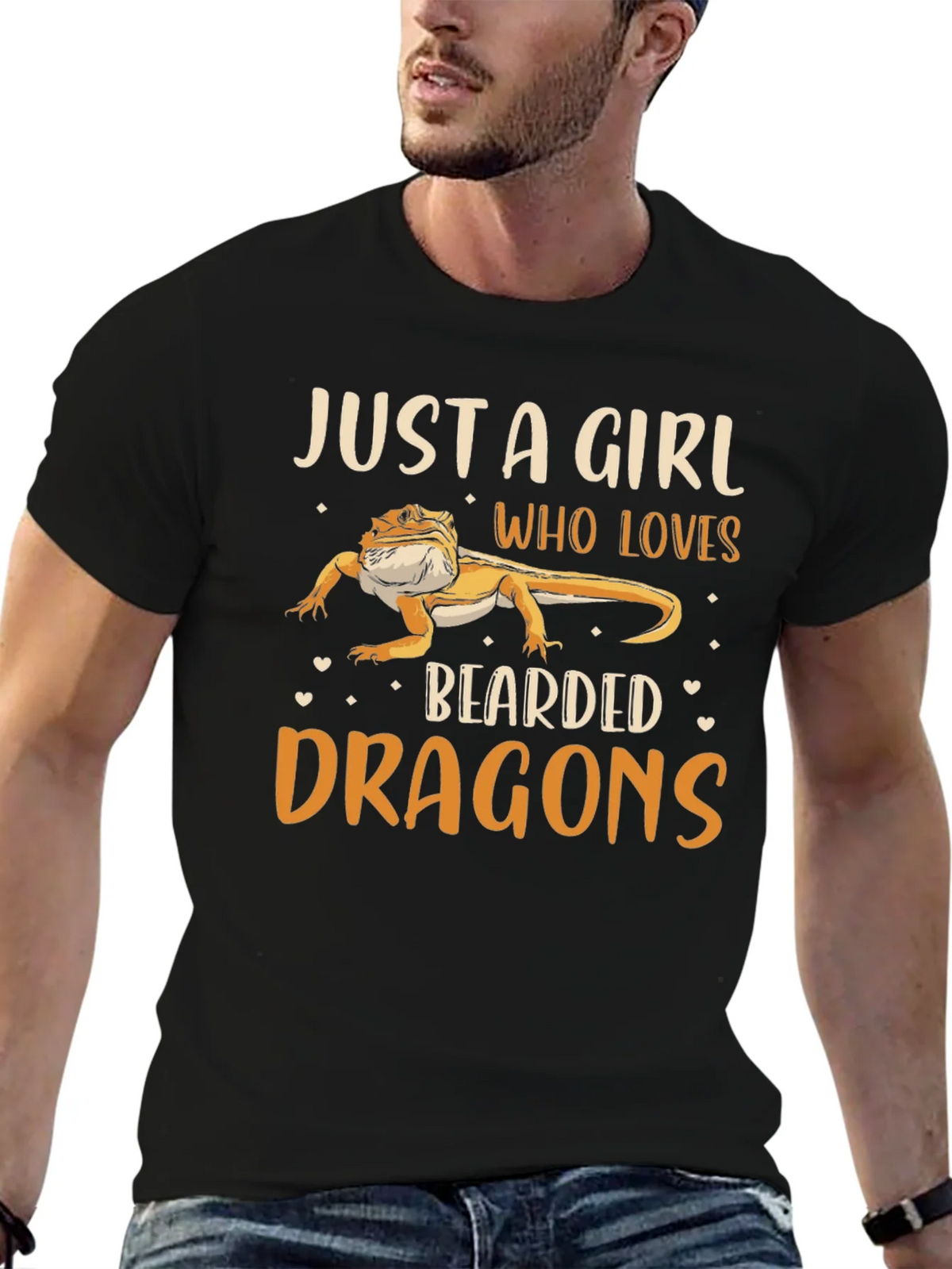 Bearded Dragon Lover Graphic T-Shirt product image 6