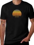 Ixtapa Vintage Sunset Graphic T-Shirt product image 1
