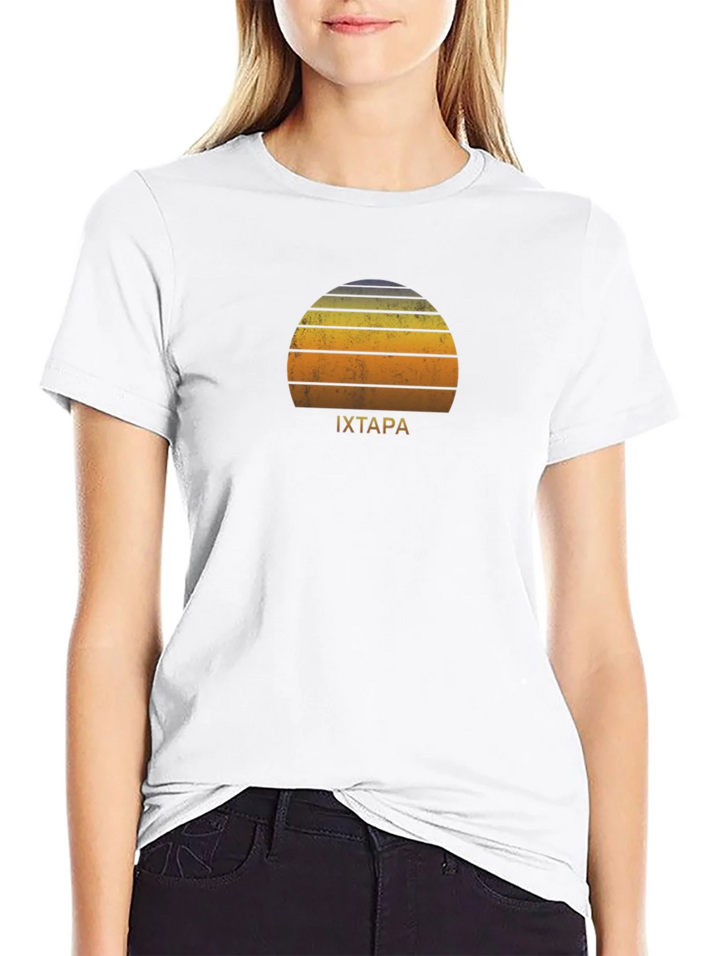 Ixtapa Vintage Sunset Graphic T-Shirt product image 8