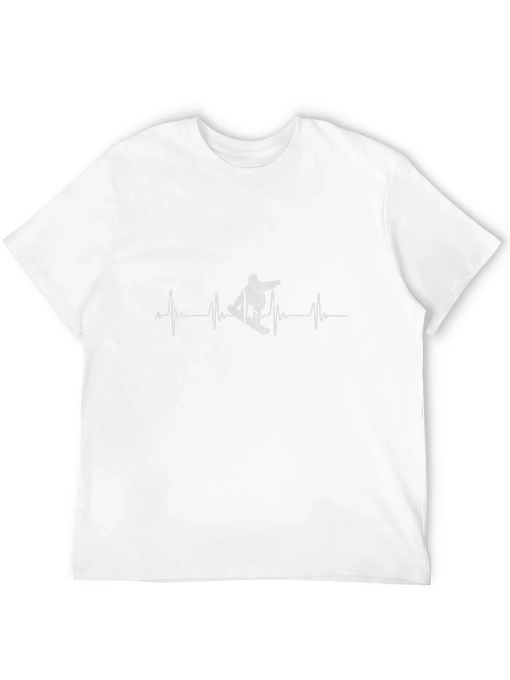 Snowboard Heartbeat T-Shirt - Black product image 11