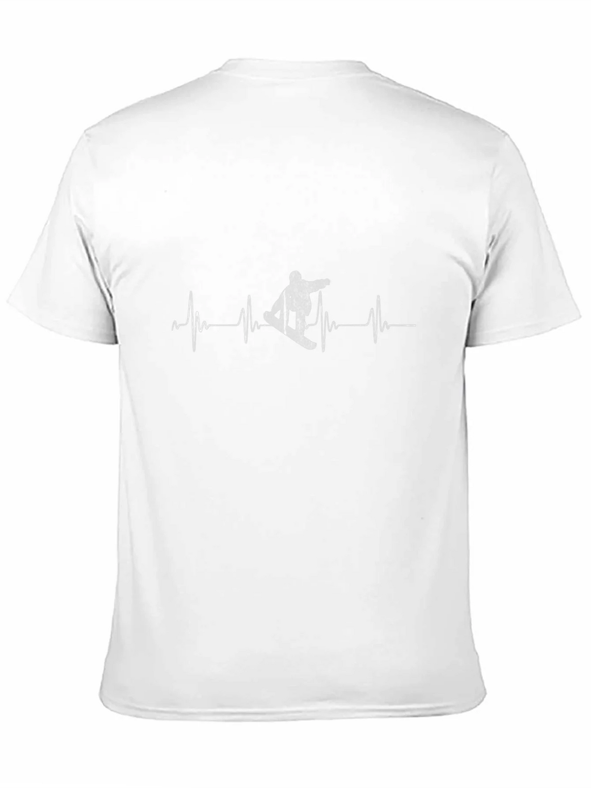 Snowboard Heartbeat T-Shirt - Black product image 10