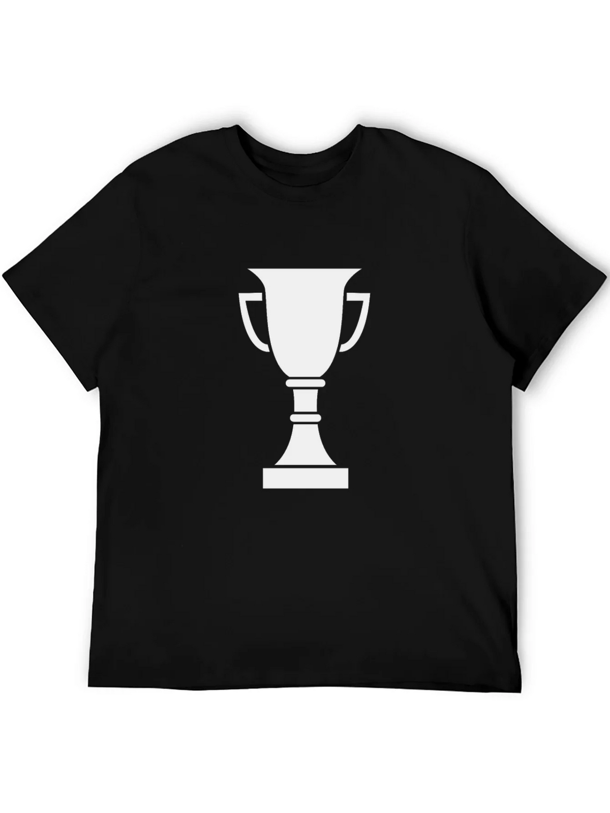Trophy Graphic T-Shirt - Black Cotton Tee product image 4
