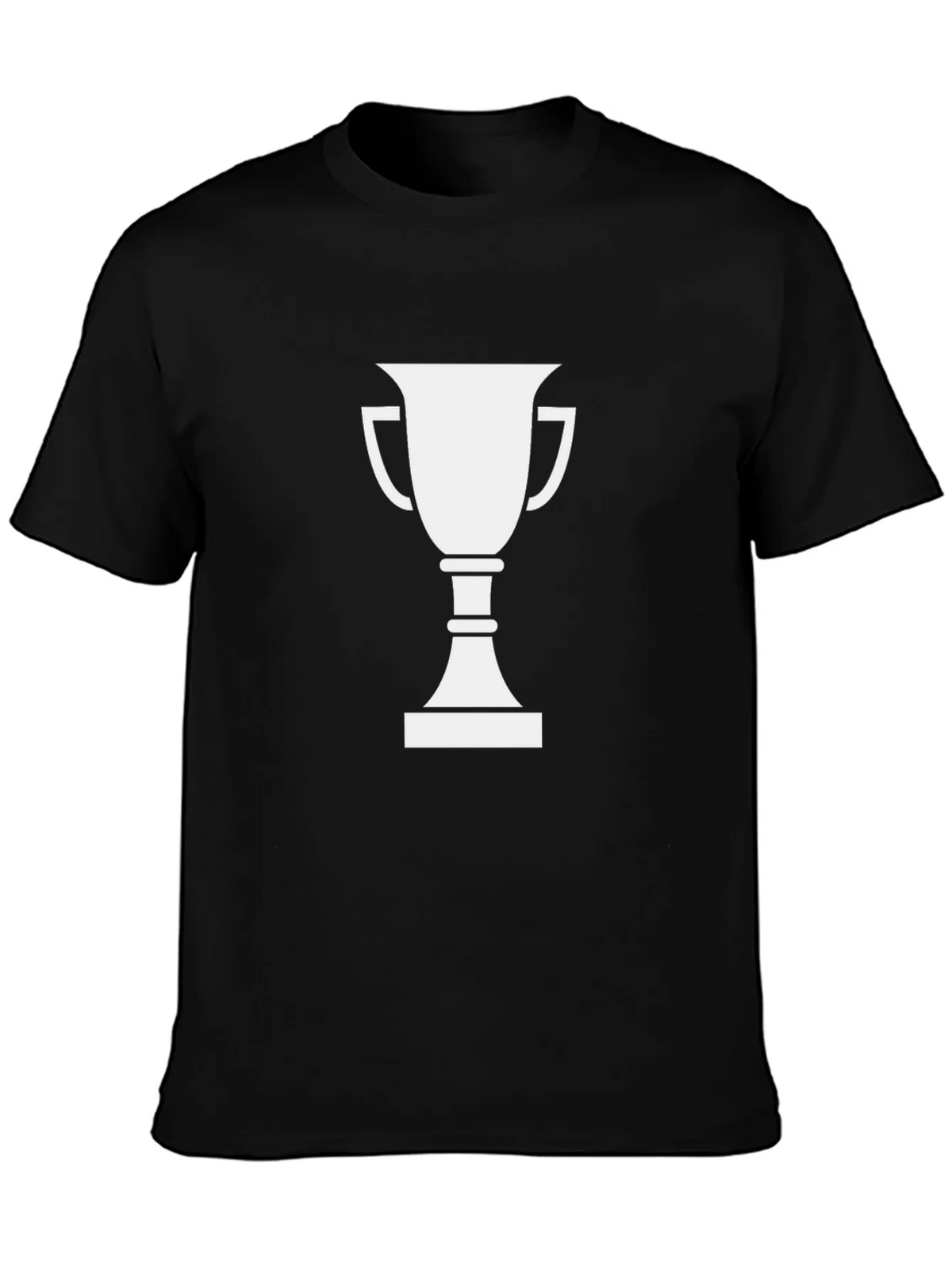 Trophy Graphic T-Shirt - Black Cotton Tee product image 3