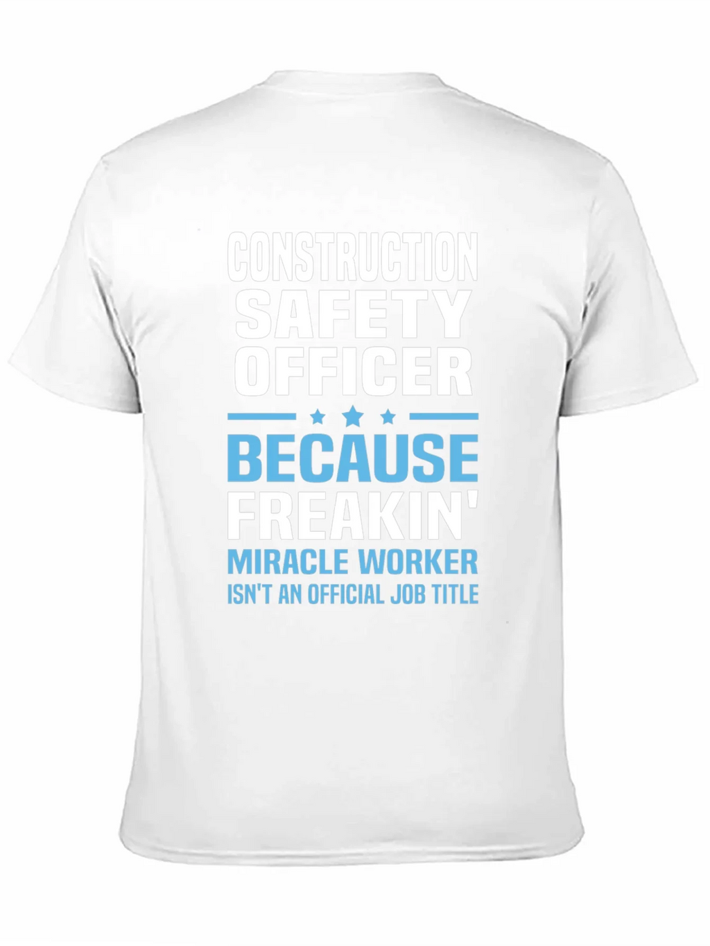 Construction Safety Officer T-Shirt product image 10