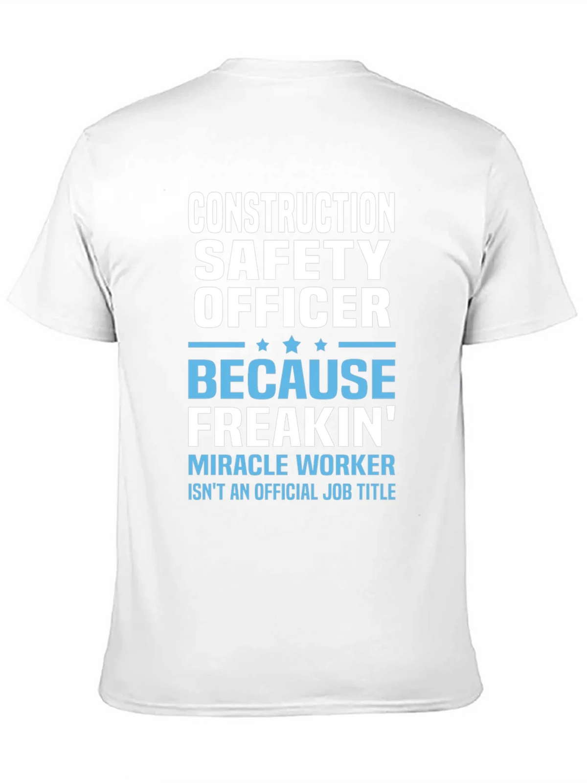 Construction Safety Officer T-Shirt product image 10