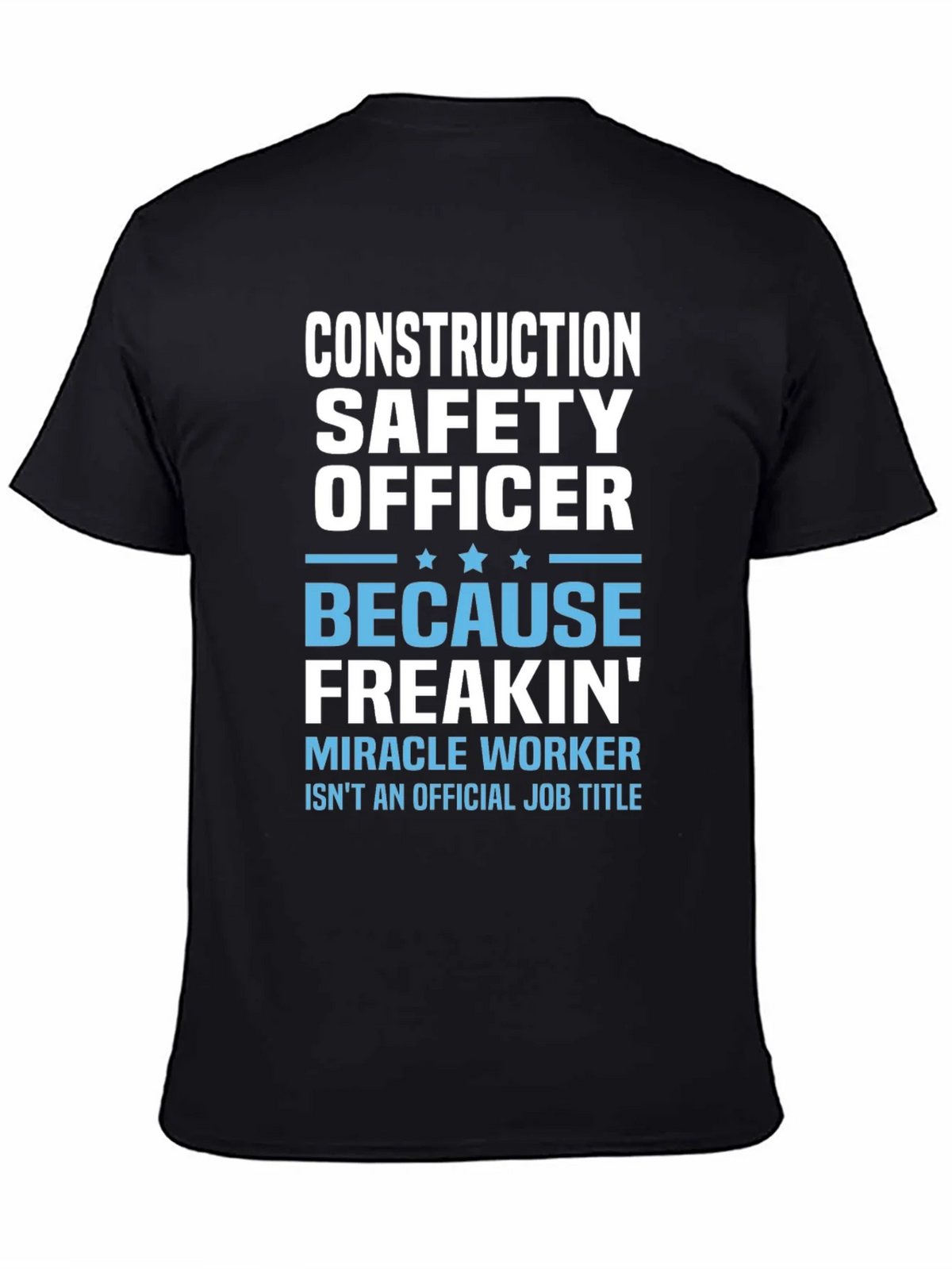 Construction Safety Officer T-Shirt product image 4