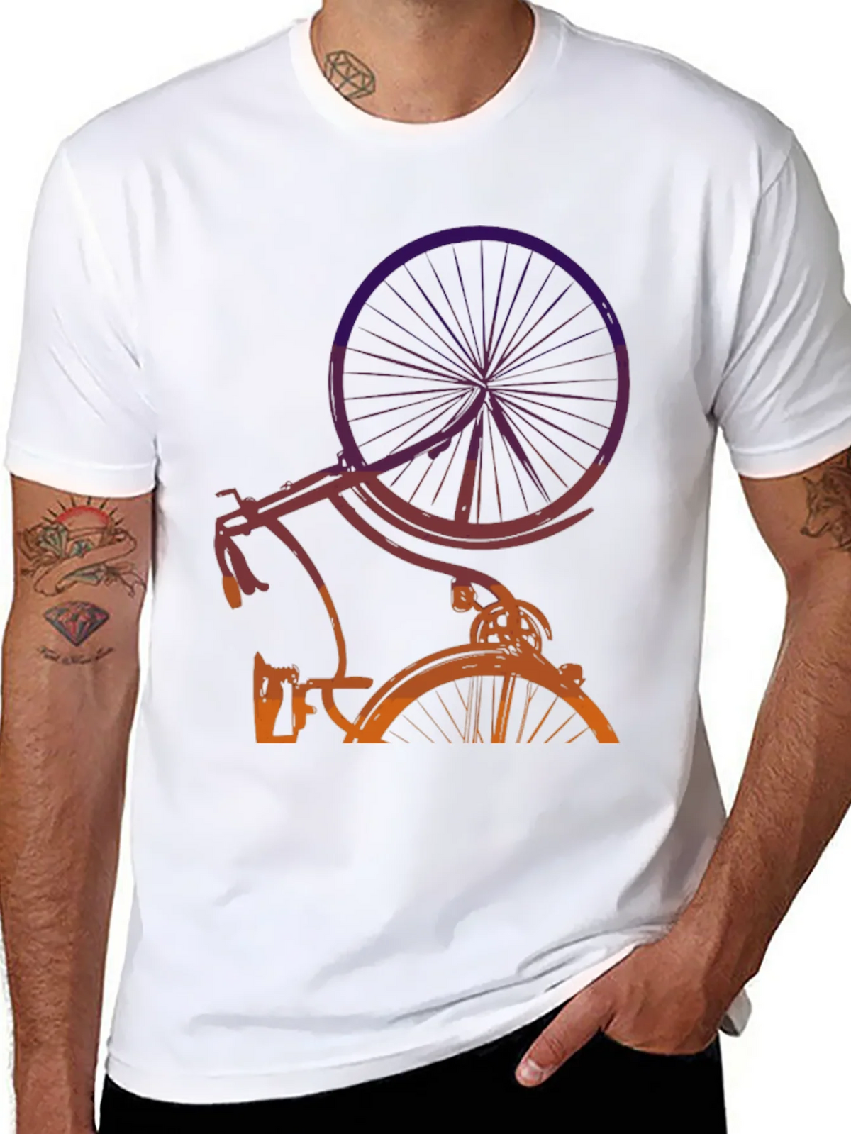 Retro Bike Graphic T-Shirt product image 6