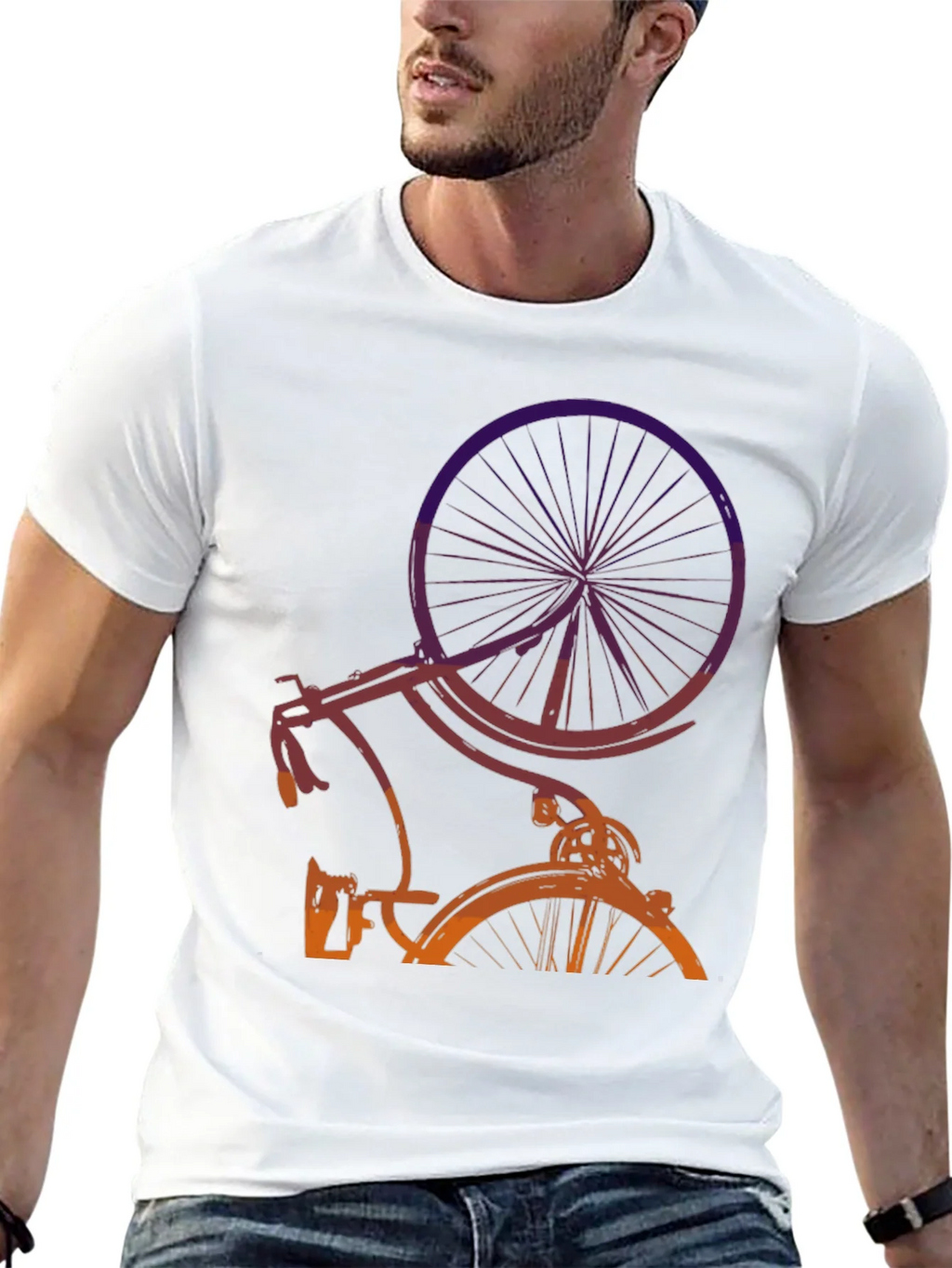 Retro Bike Graphic T-Shirt product image 10