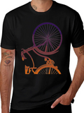 Retro Bike Graphic T-Shirt product image 1