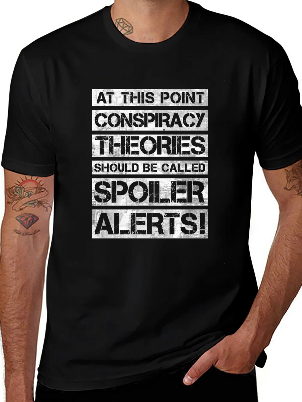 Conspiracy Theories Spoiler Alert T-Shirt product image 1