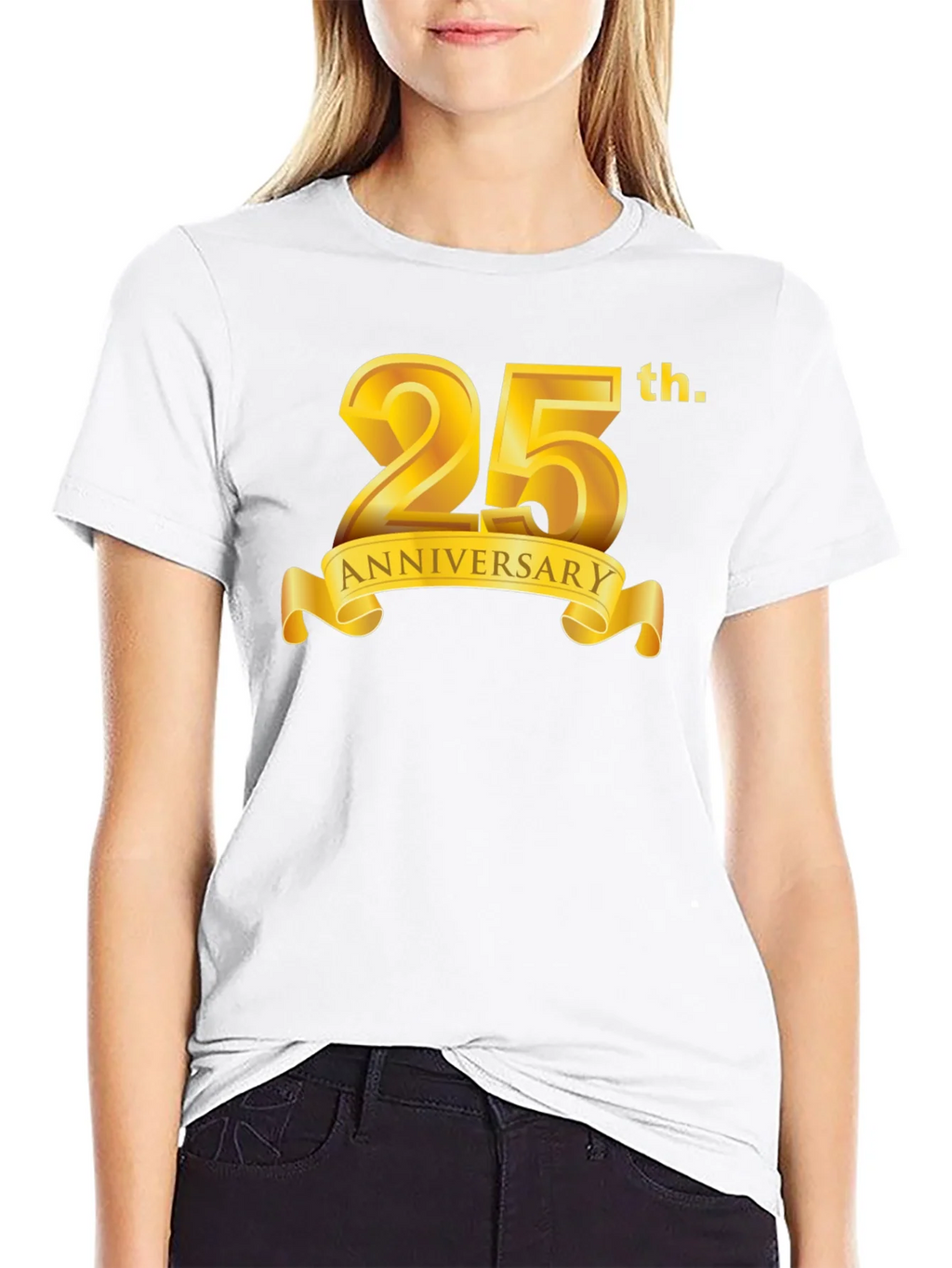 25th Anniversary Black Graphic T-Shirt product image 6