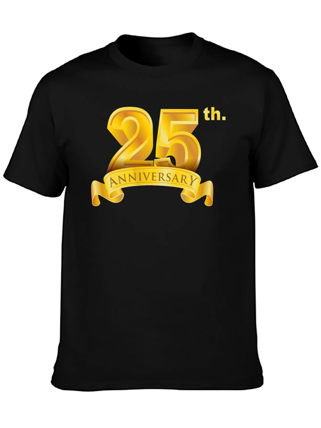 25th Anniversary Black Graphic T-Shirt product image 2