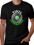Vinyl Generation Black T-Shirt product image 1