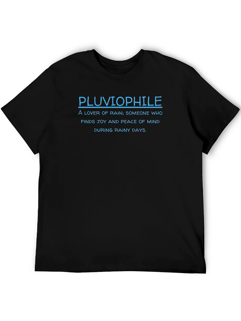Pluviophile T-Shirt - Rain Lover Tee product image 1