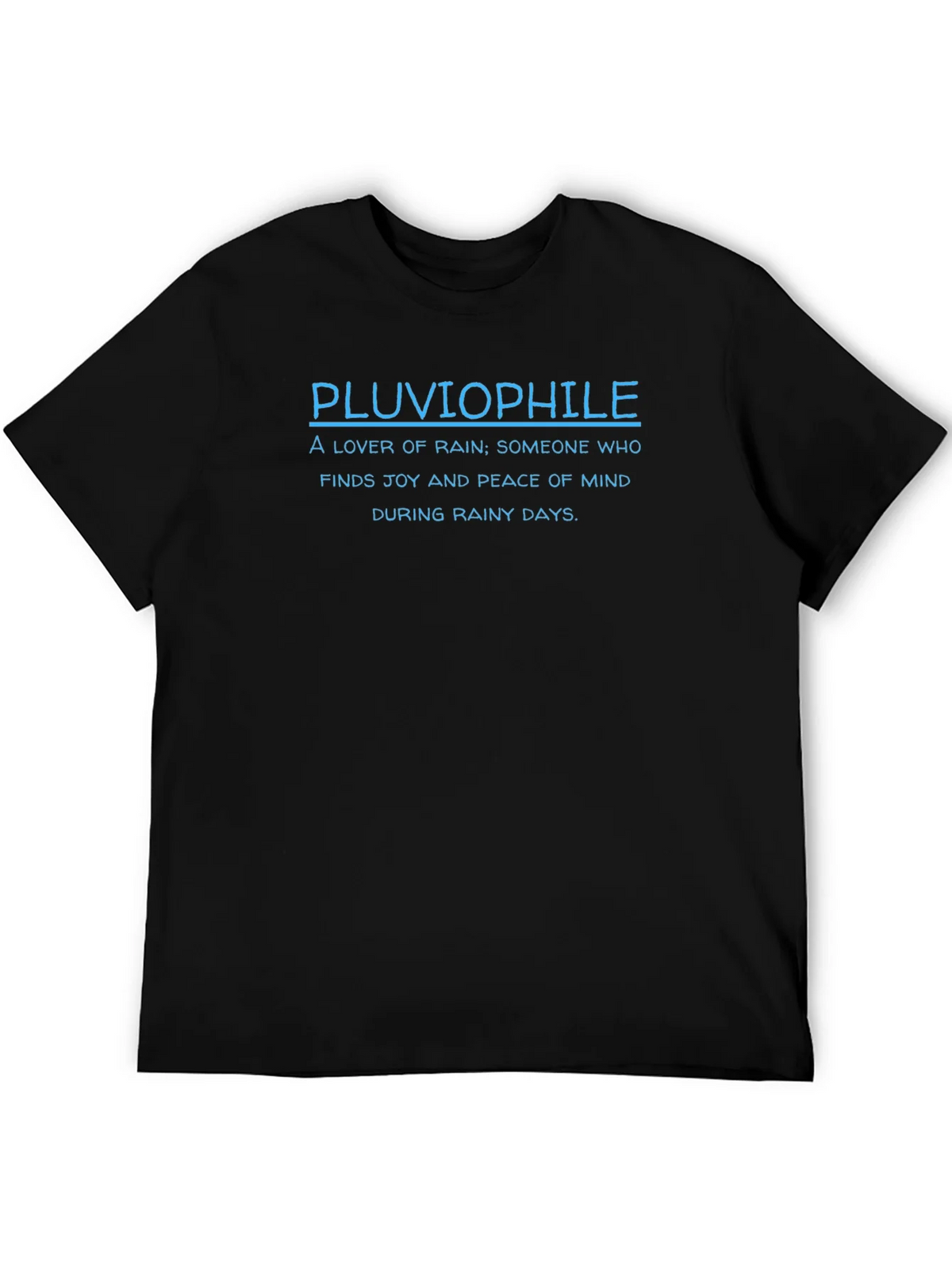 Pluviophile T-Shirt - Rain Lover Tee product image 1