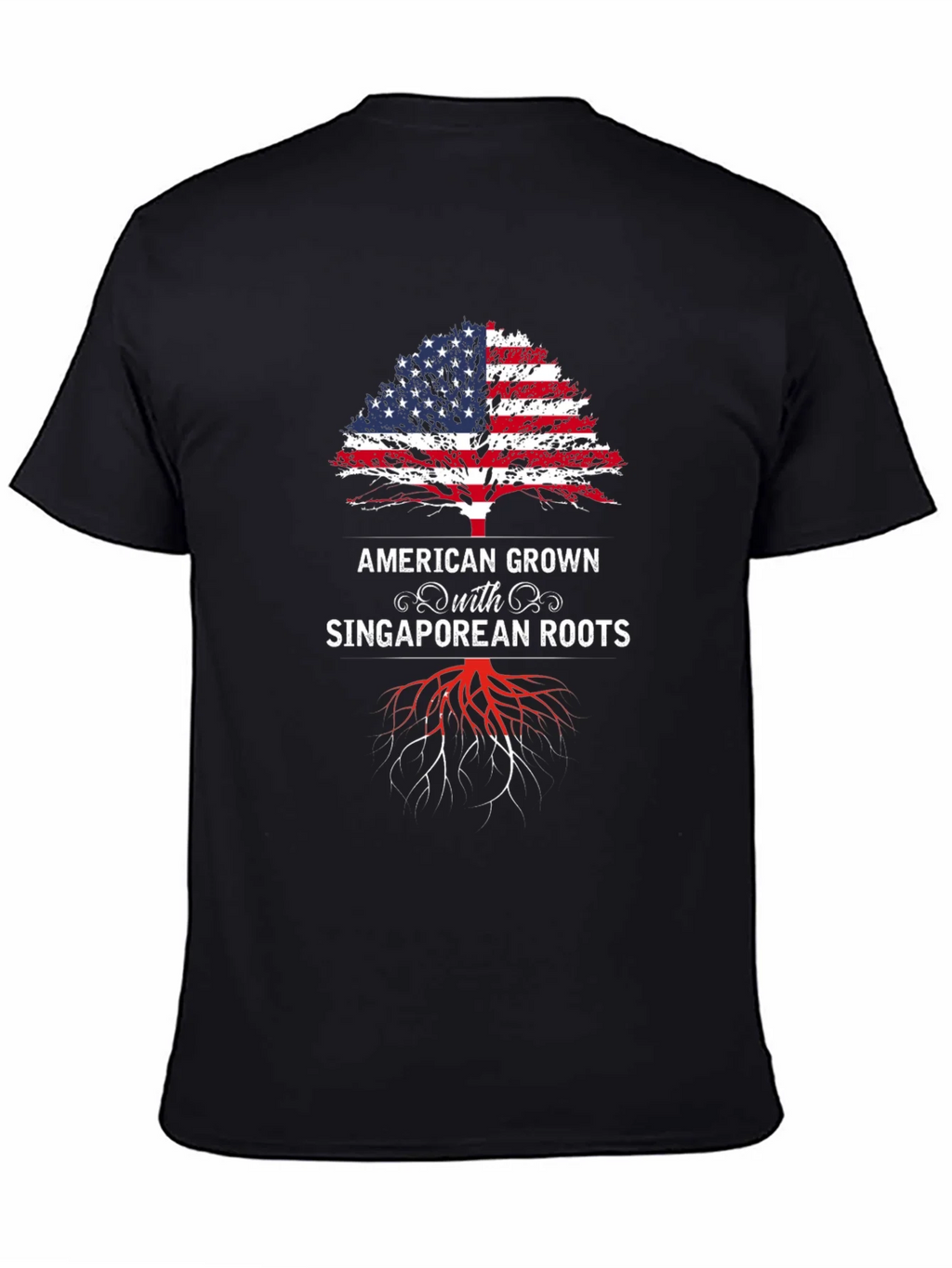 American Grown with Singaporean Roots T-Shirt product image 2