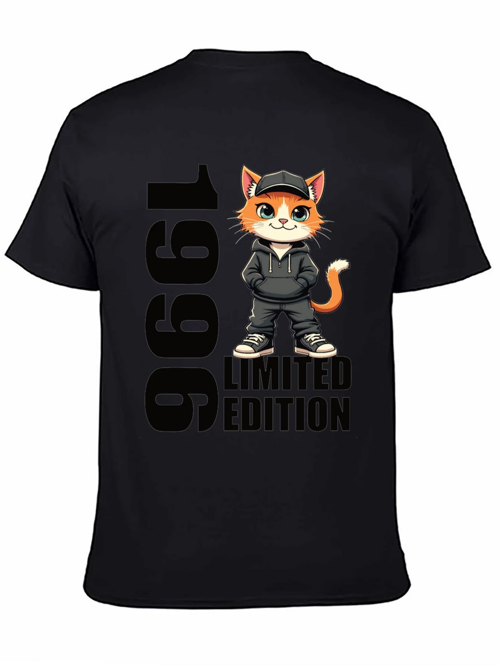 1996 Limited Edition Cat Graphic T-Shirt product image 4