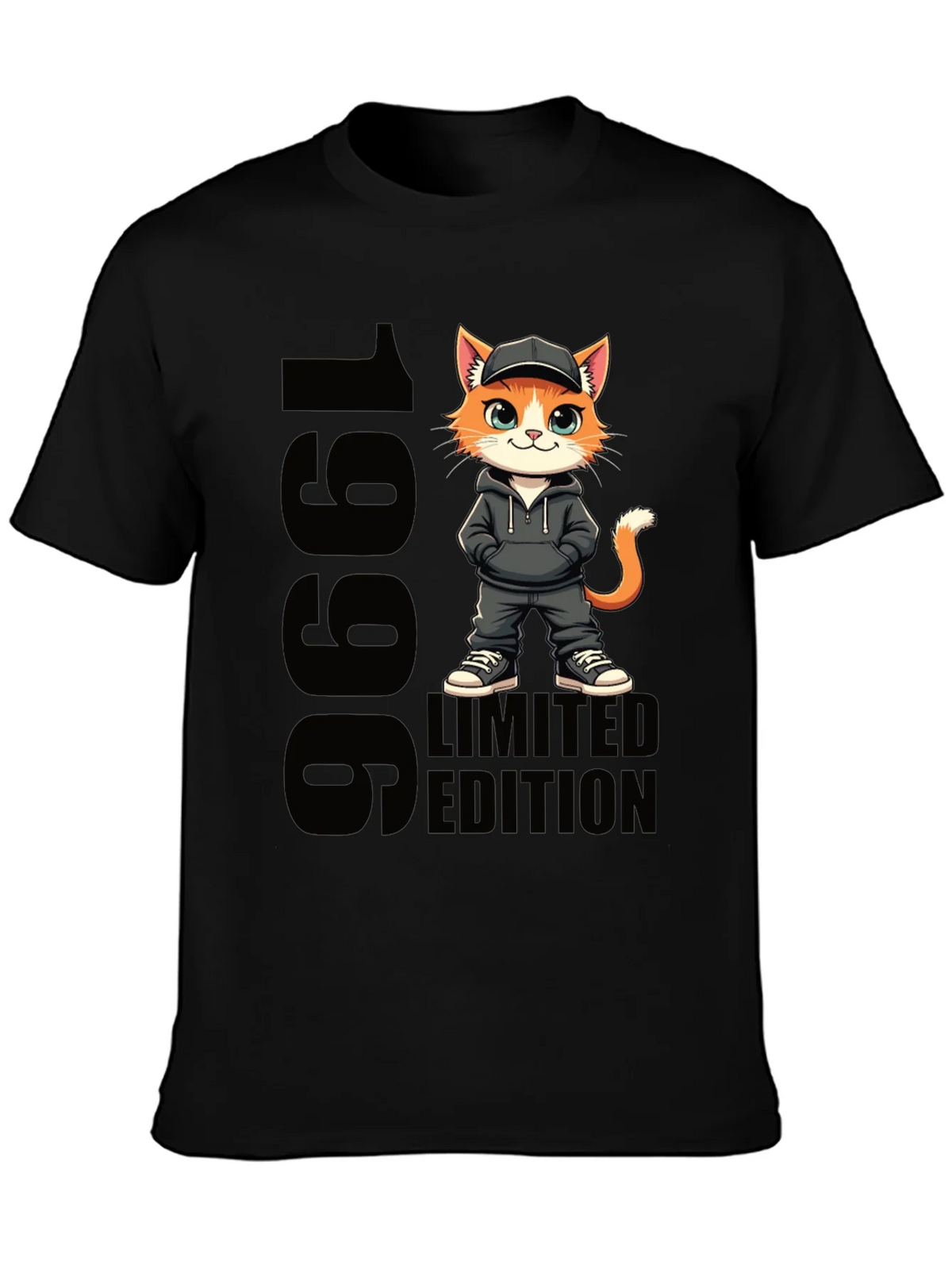 1996 Limited Edition Cat Graphic T-Shirt product image 3