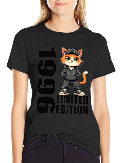 1996 Limited Edition Cat Graphic T-Shirt product image 2