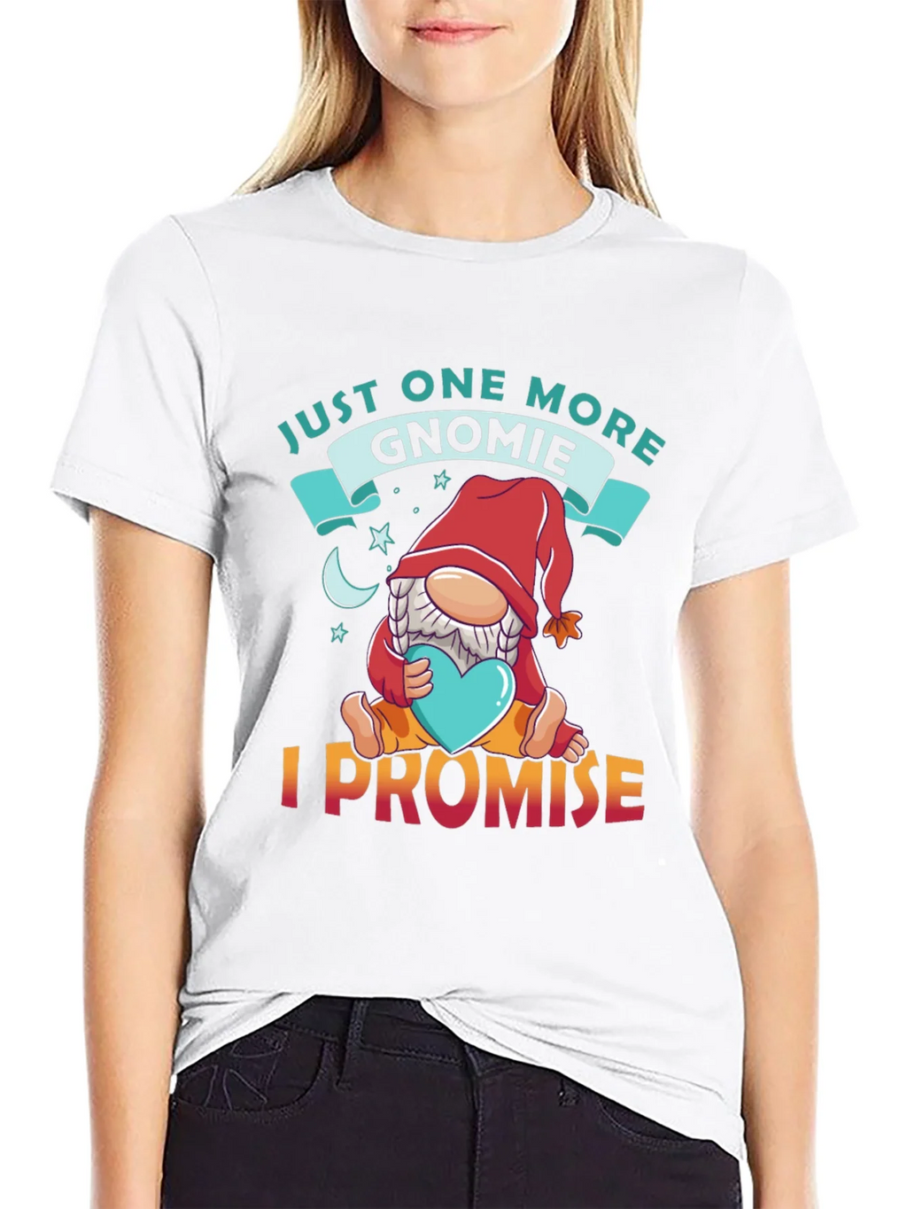 Gnomie Promise T-Shirt - Cute Gnome Lover Tee product image 8