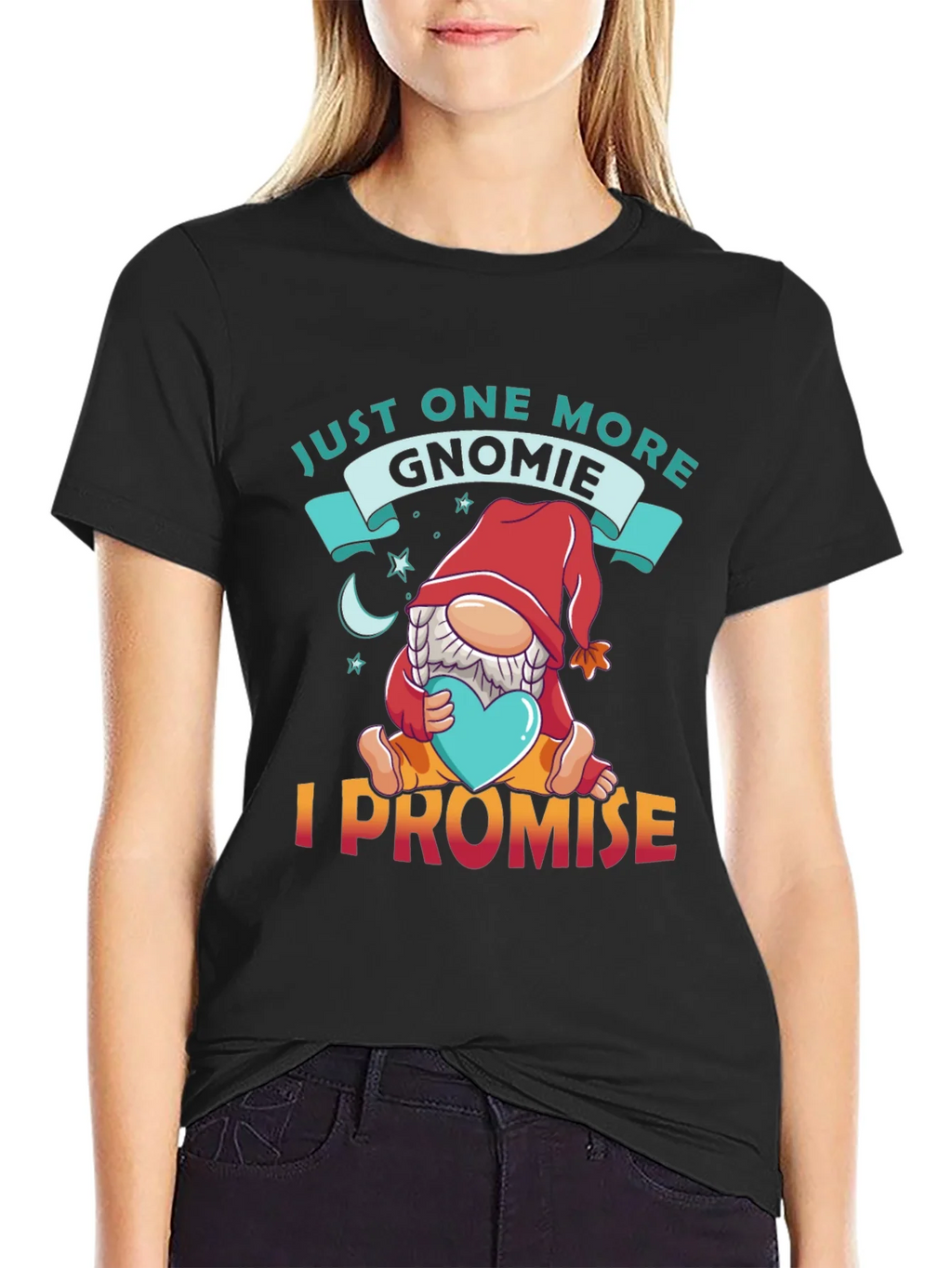 Gnomie Promise T-Shirt - Cute Gnome Lover Tee product image 2