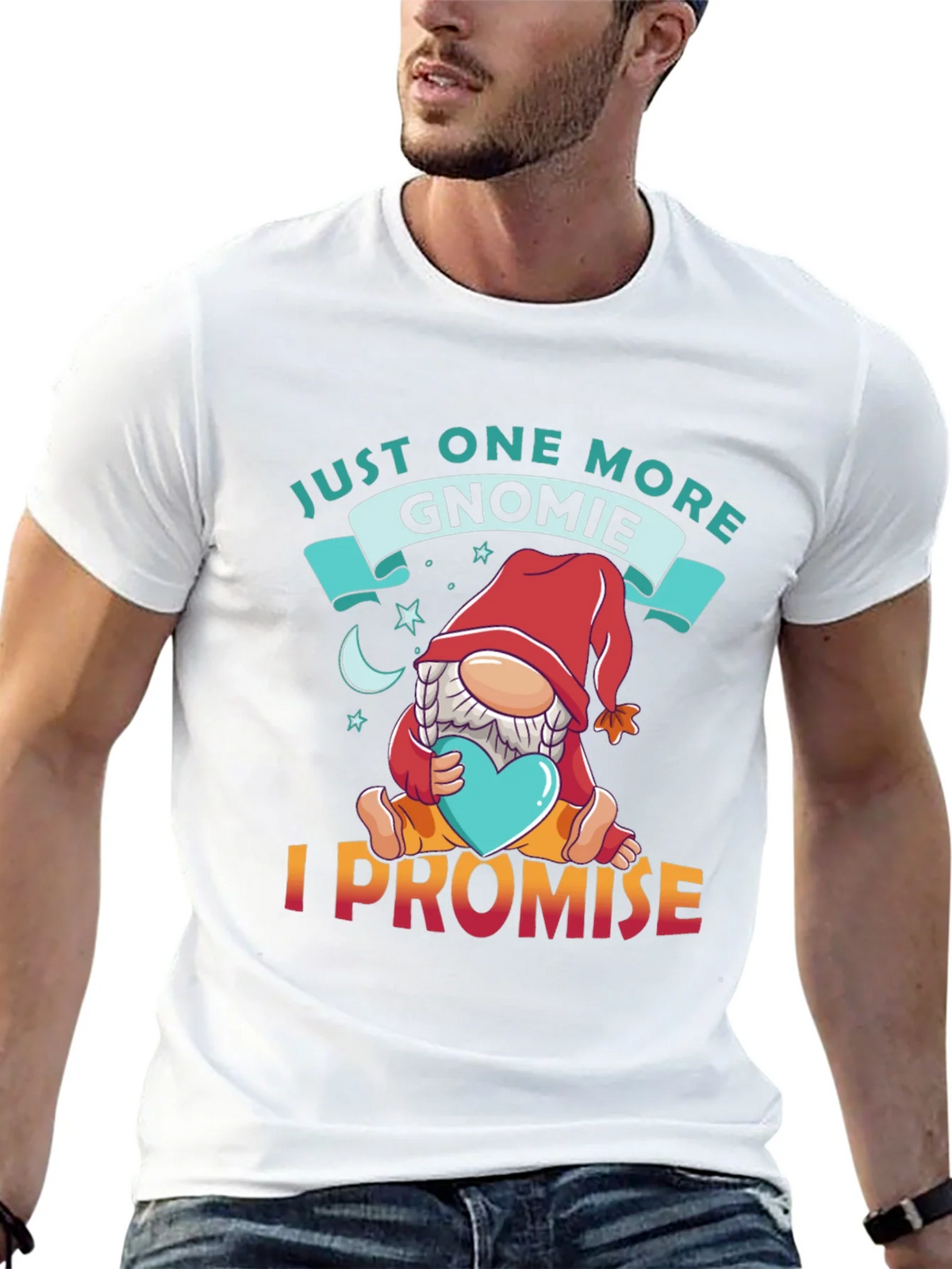 Gnomie Promise T-Shirt - Cute Gnome Lover Tee product image 12