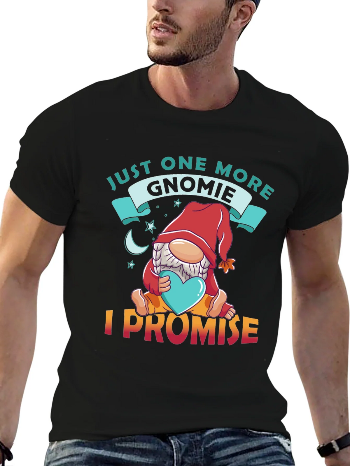 Gnomie Promise T-Shirt - Cute Gnome Lover Tee product image 6