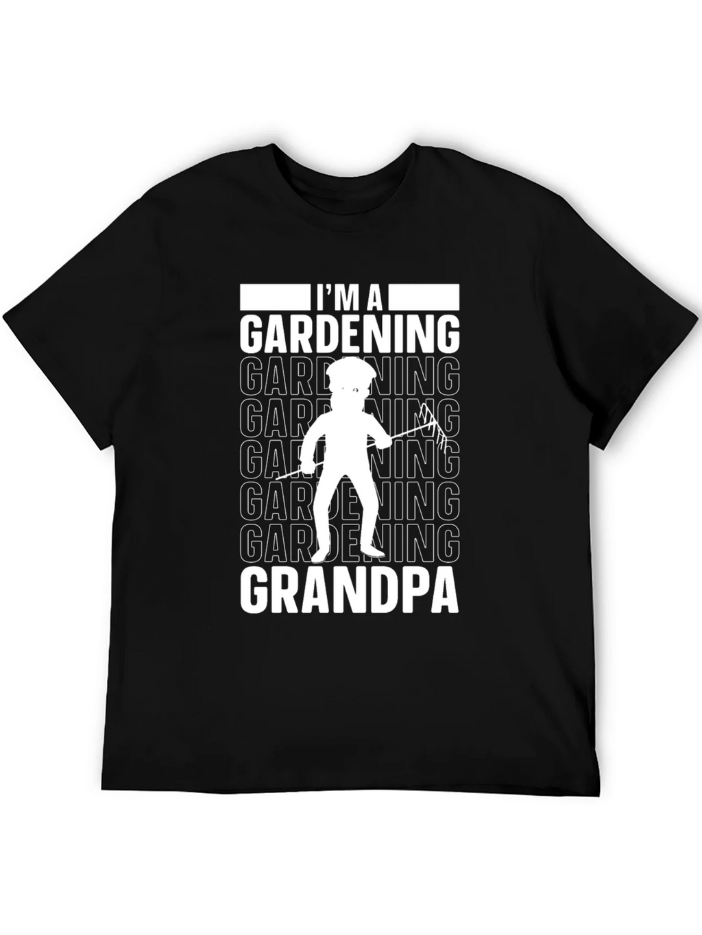 Gardening Grandpa T-Shirt - Black product image 5