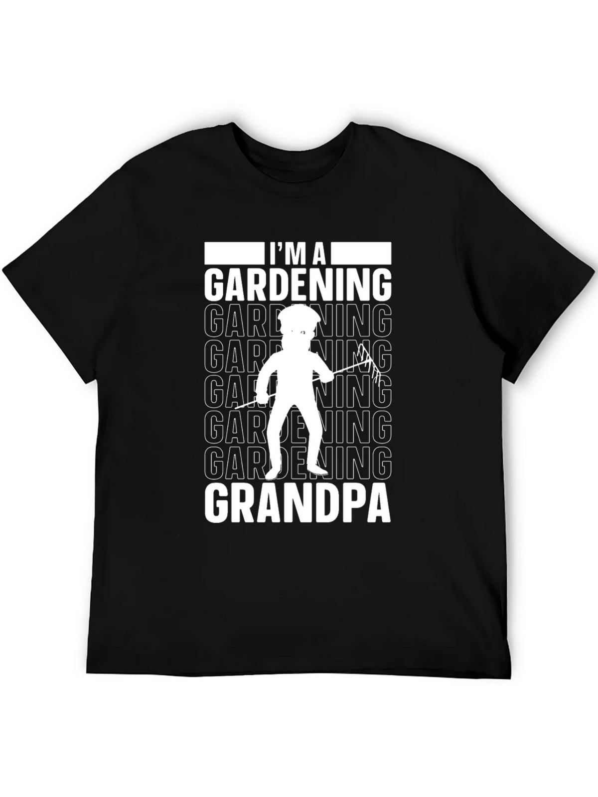 Gardening Grandpa T-Shirt - Black product image 5