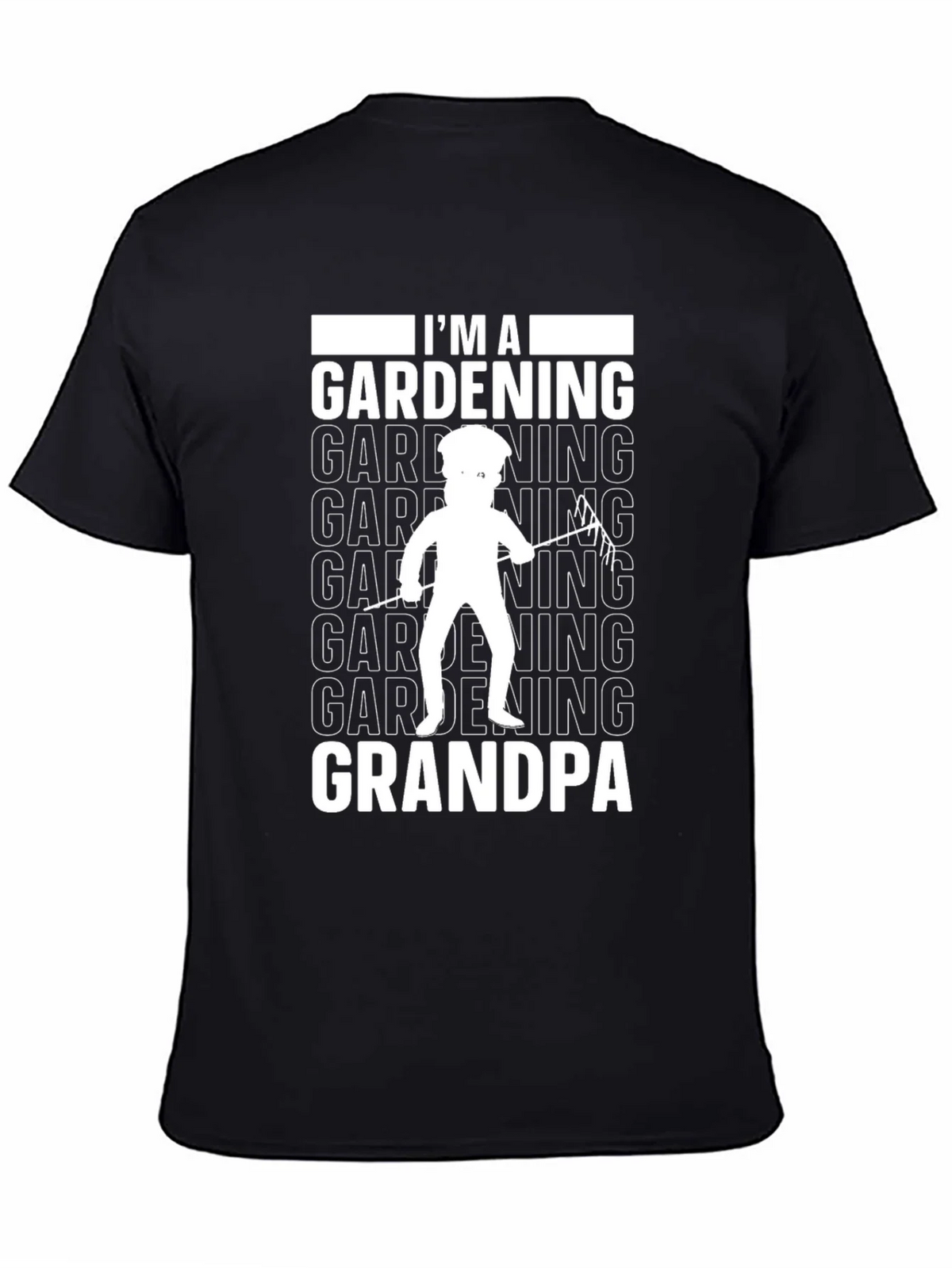 Gardening Grandpa T-Shirt - Black product image 4