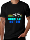 Burn Fat Not Oil - Graphic Tee product image 1