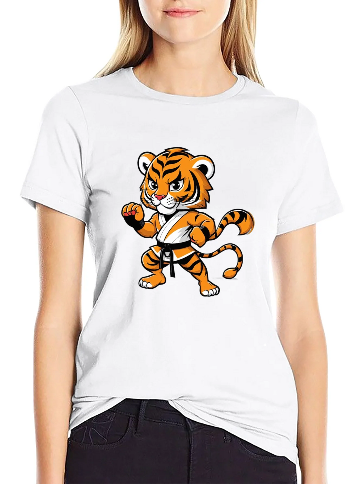 Tiger Karate Black T-Shirt product image 6
