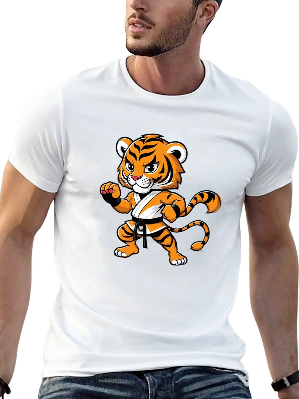 Tiger Karate Black T-Shirt product image 9