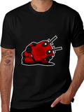 Deadpool-Inspired Black T-Shirt product image 1