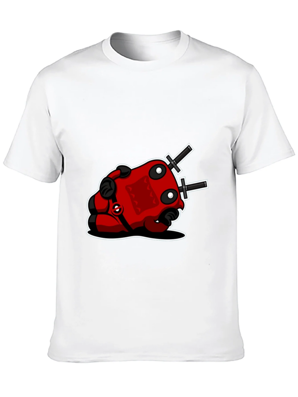 Deadpool-Inspired Black T-Shirt product image 9