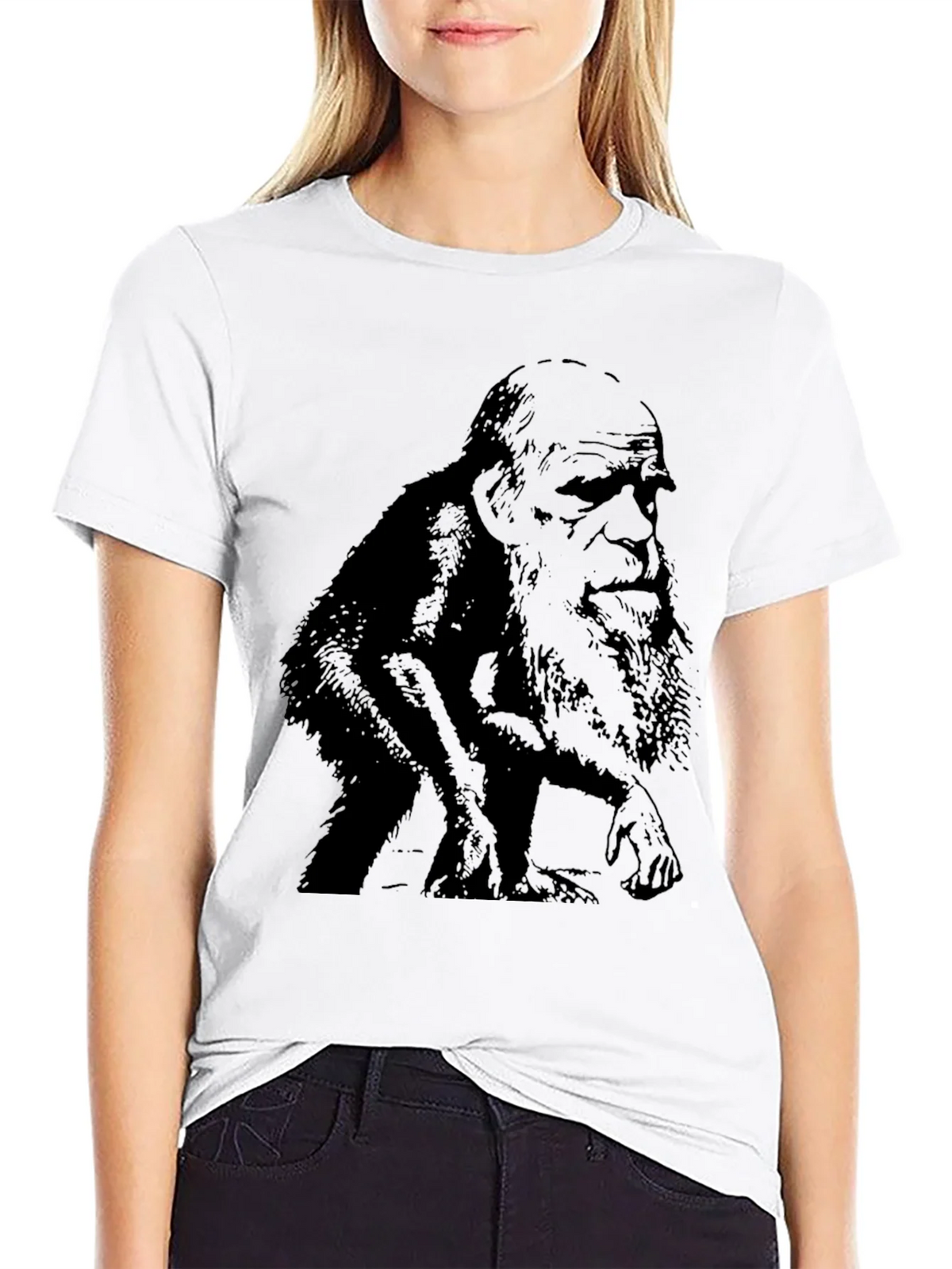 Evolved Ape Graphic Tee - Mens Black T-Shirt product image 2