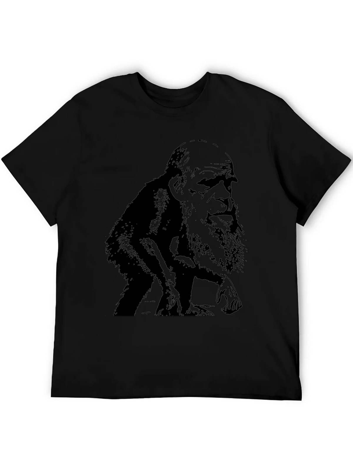 Evolved Ape Graphic Tee - Mens Black T-Shirt product image 1