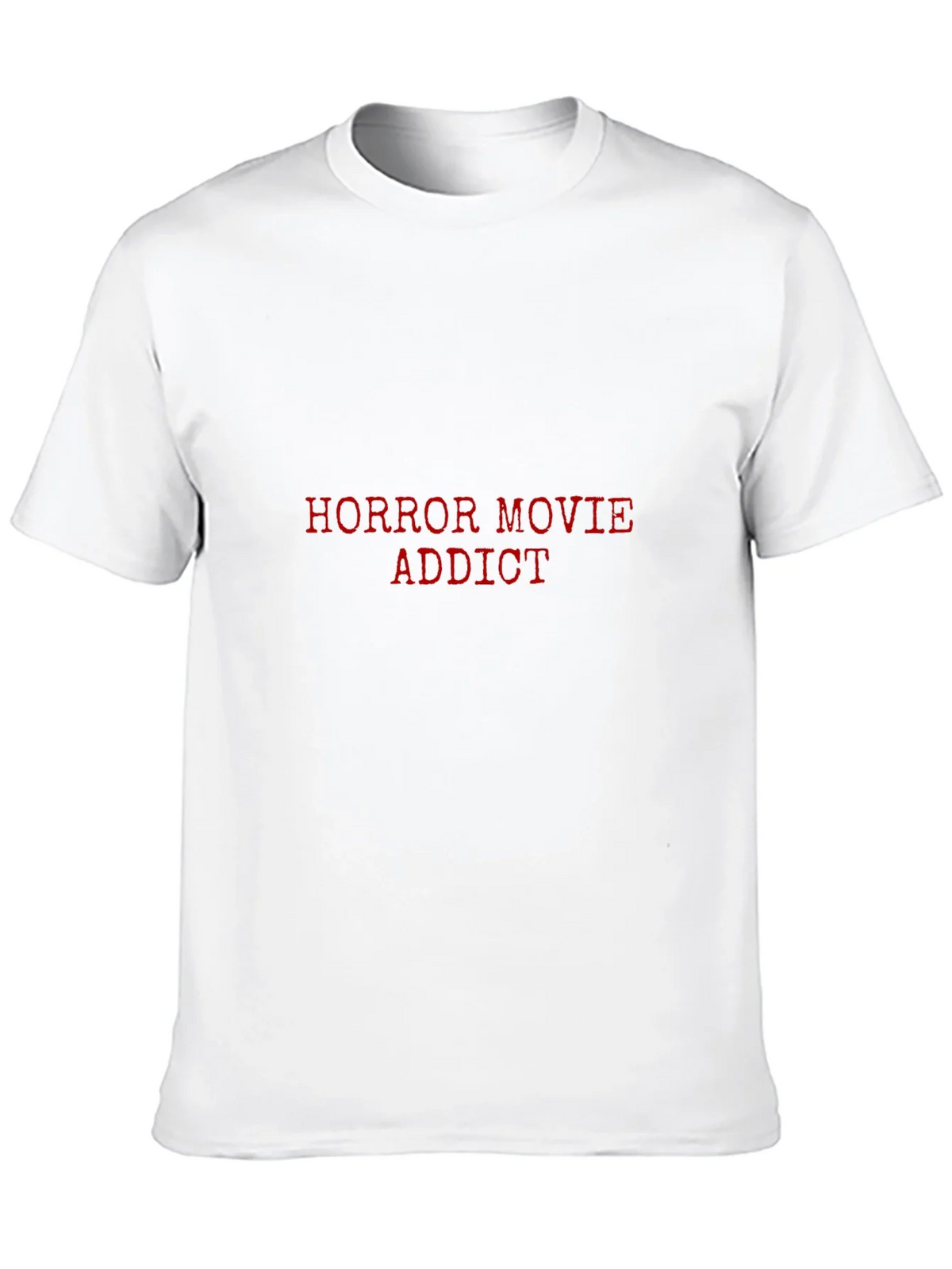 Horror Movie Addict Black Graphic T-Shirt product image 8