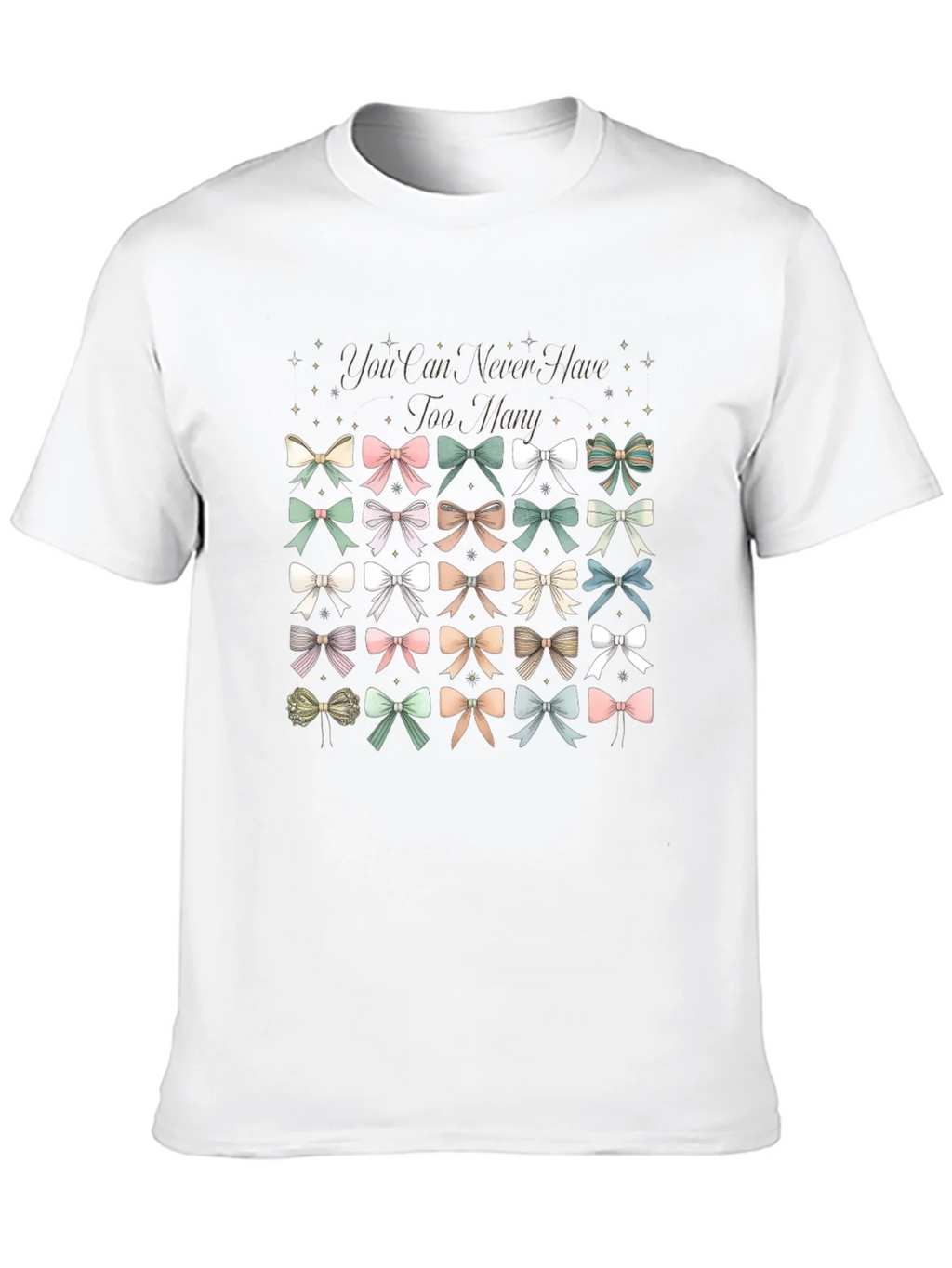 Bow Pattern T-Shirt - You Can Never Have Too Many product image 7