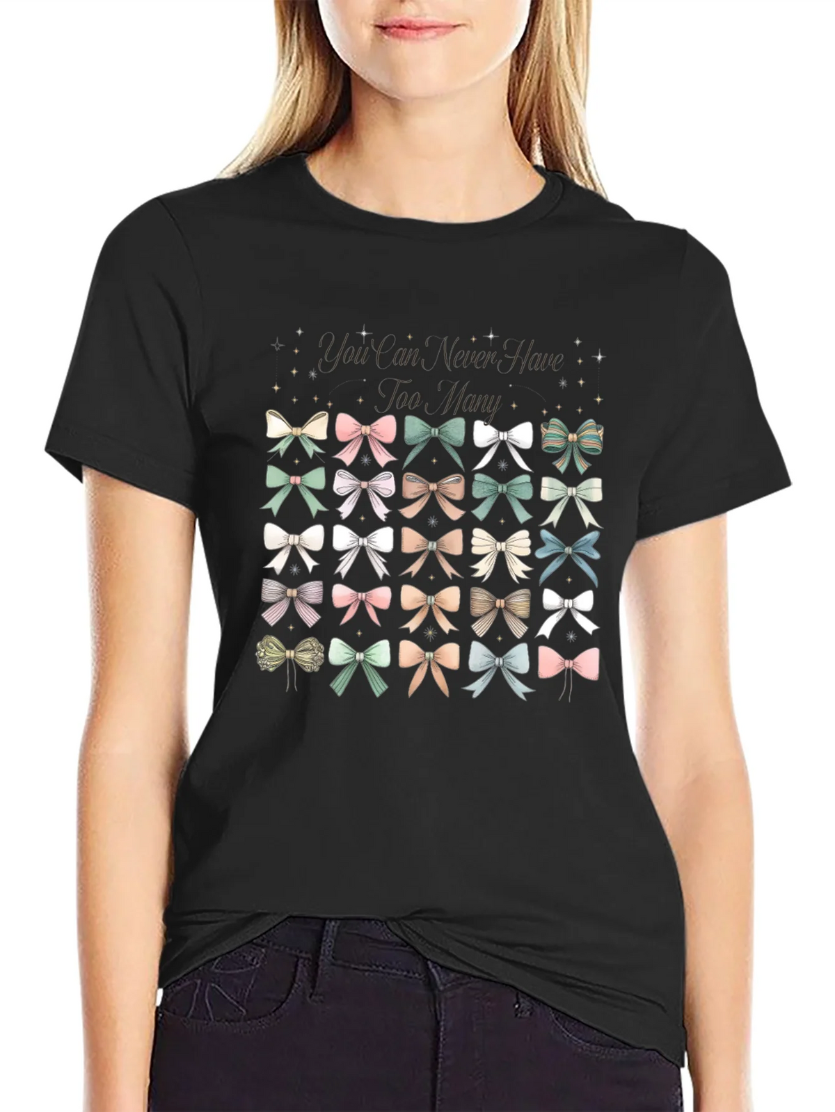 Bow Pattern T-Shirt - You Can Never Have Too Many product image 2