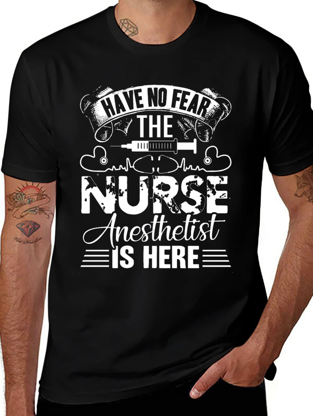 Nurse Anesthetist T-Shirt - Have No Fear! product image 1
