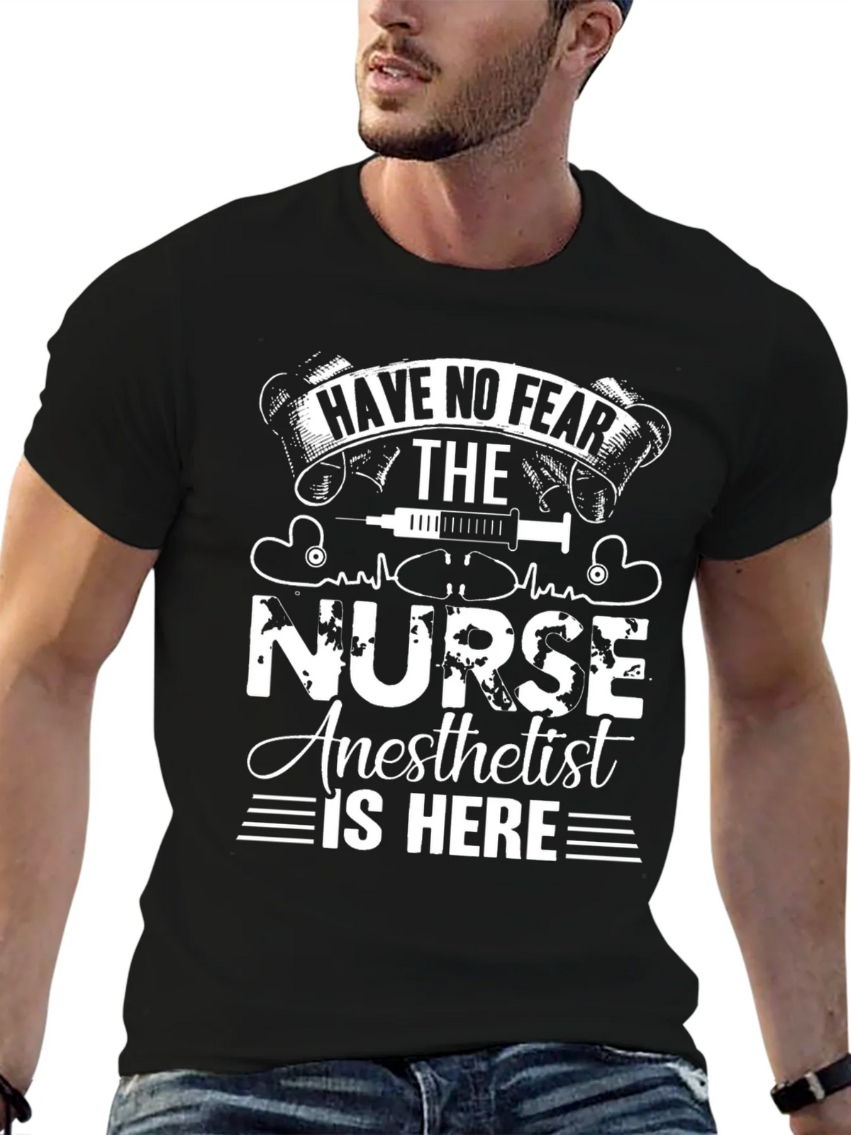 Nurse Anesthetist T-Shirt - Have No Fear! product image 6
