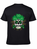 St. Patricks Day Skull Graphic Tee product image 1