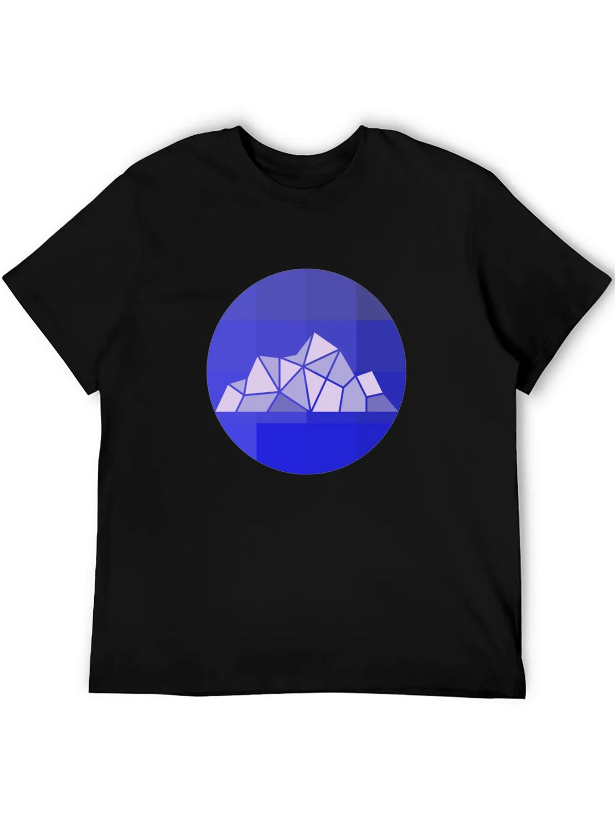 Geometric Mountain Graphic Tee - Modern Style product image 5